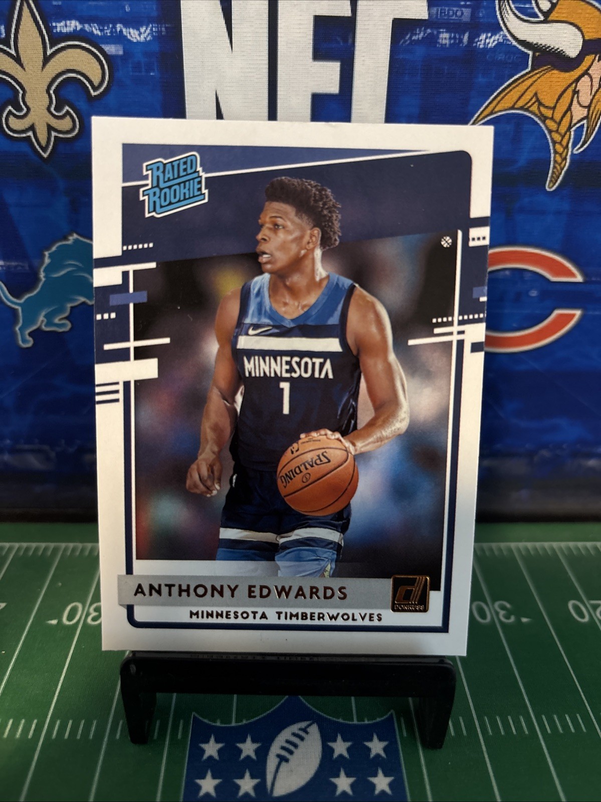 2020-21 Panini Donruss - Rated Rookies Anthony Edwards #201 (RC)