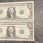 1988A $1 Federal Reserve  Star Notes Lot of 2 Consecutive Ungraded Crisp — photo 3