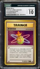 (CGC 10) 2000 Miracle Berry Gold Foil Champion Road Promo Japanese Psa Gem Mint