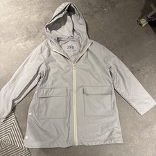 Zara Regenjacke Unisex Größe 140 Grau