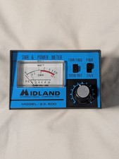 Midland 23-500 SWR  Power Meter CB Radio Antenna Test Meter w/ Manual