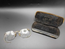 12K Gold Filled Vintage Eyeglasses With Case