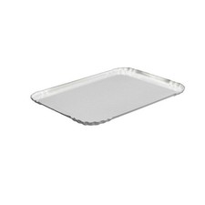 5 PLATEAUX TRAITEUR CARTON BIO 19X28CM BLANC
