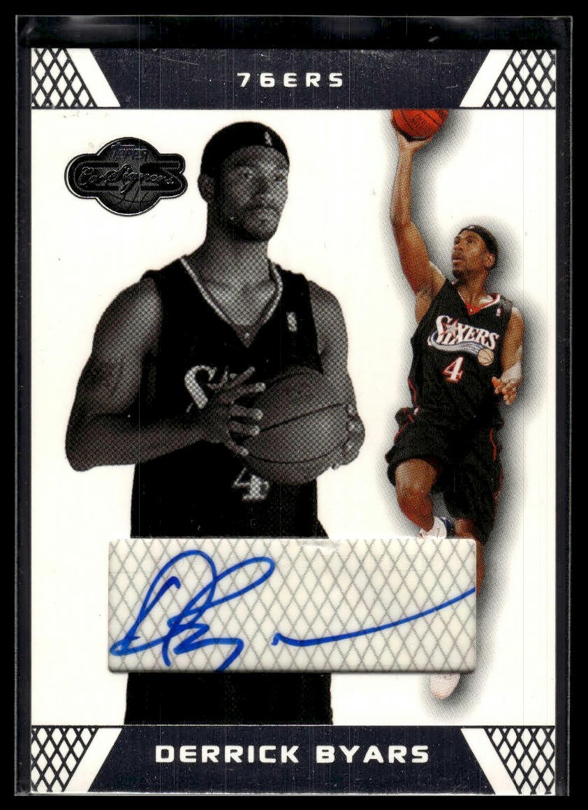 2007-08 Topps Co-Signers #56 Derrick Byars Rookie-Autographs RC AU RC, AU
