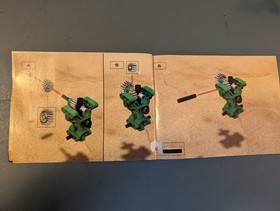 LEGO BIONICLE Toa Lewa 8535 - Complete Set - Includes Instructions -No Container