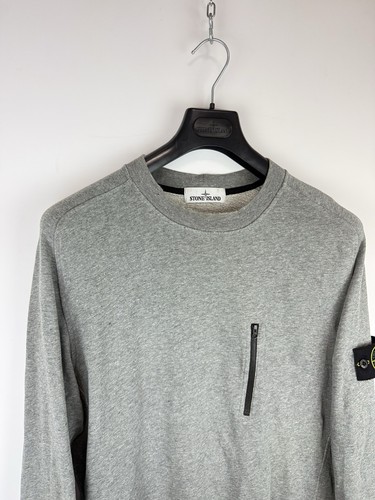 Grey Stone Island Pocket Sweatshirt - Foto 3 di 10