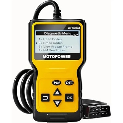 MOTOPOWER MP69033 OBD2 Scanner Universal Auto Motor Fehlercodeleser, DOSE