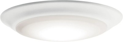 NEW Kichler 43848WHLED30T Close To Ceiling Light Fixture *missing mounting hdwre