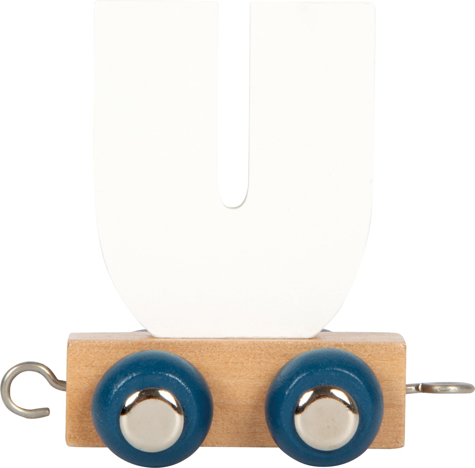 small foot Buchstabenzug Polar U aus Holz, Holzzug individuell kombinierbar, zum