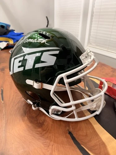 Joe Namath Autographed Helmet Super Rare