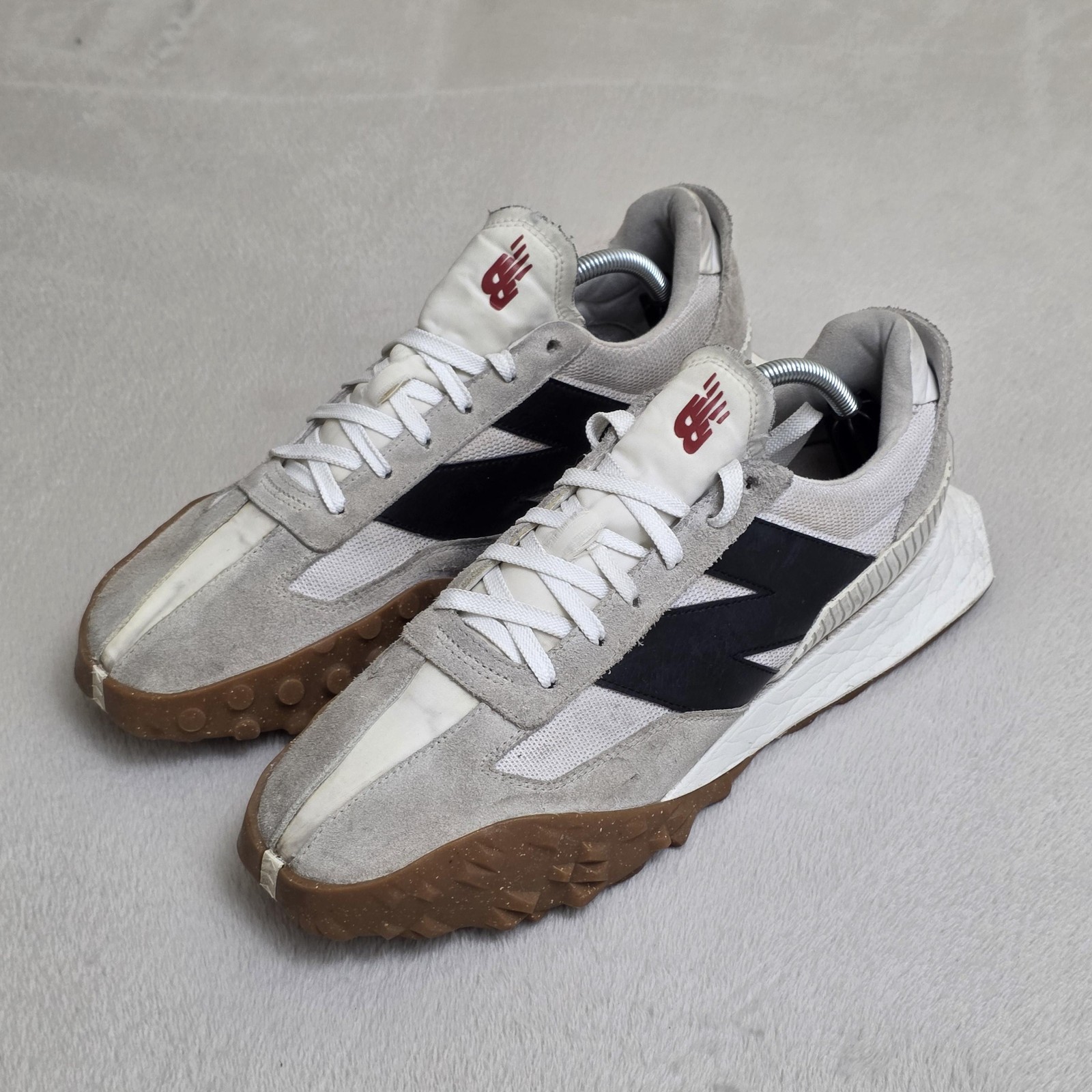 New Balance XC-72 Sneakers Mens 11 Gray White Suede Gum Sole Casual Shoes thumbnail 6