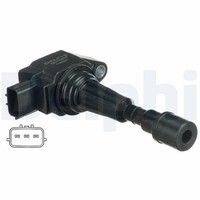 Delphi ZüNdspule GN10637-12B1 FüR Mazda BK BN BL BM 12V BK14 DE3FS Bifuel MZR