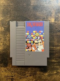 Dr. Mario, Super Mario Bros, Duck Hunt & Gyromite OG Nintendo NES Lote Original 