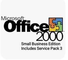 USB Microsoft Office 2000 software w/ code key for Windows 11 and 10 word excel