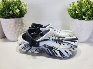 Black and White Marble Crocs | eBay display picture 1
