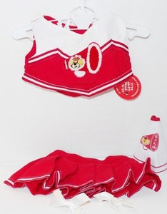 Build A Bear Clothes RED Cheerleader Outfit #310
