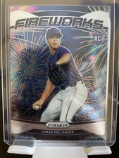 2025 Panini Prizm Fireworks Chase Dollander #16 (RC)