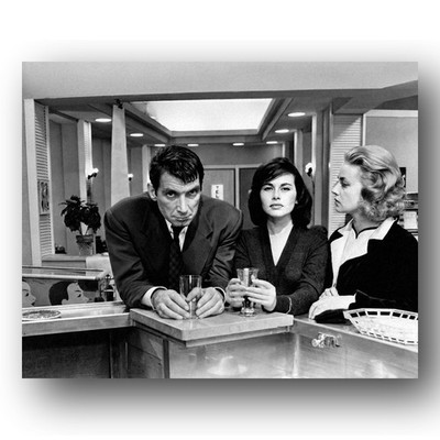Jeanne Moreau, Felix Martin Photo 8x10 Lift To The Scaffold 1958 French Film