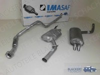Imasaf Auspuffanlage Komplett für Mercedes 190 W201 Turbo-D 2.5 1988-1993
