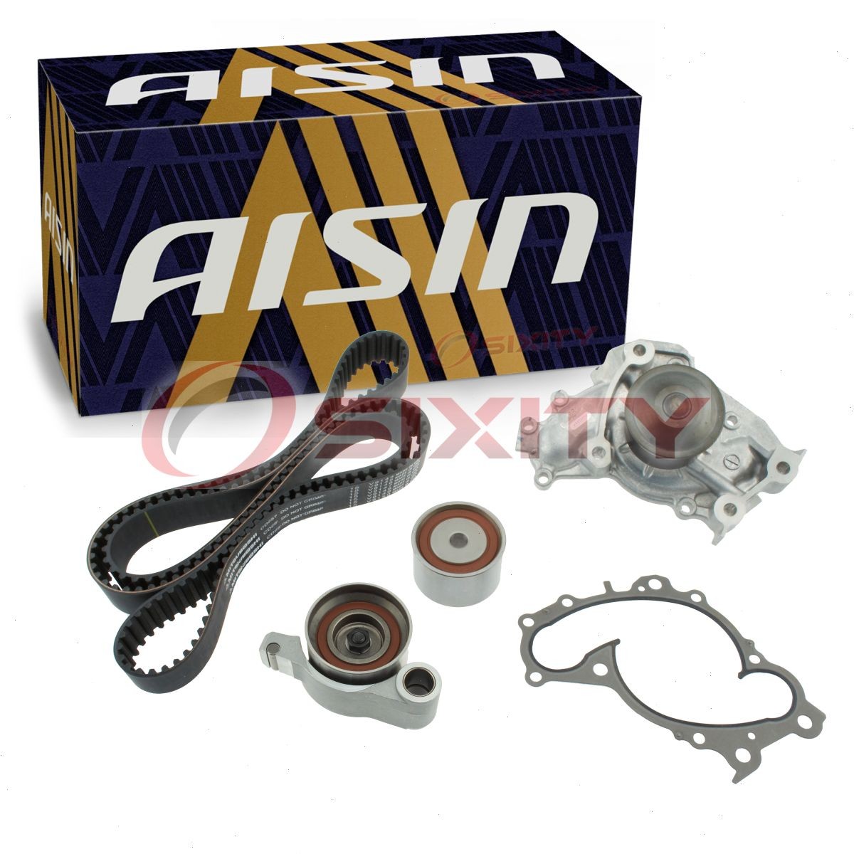 AISIN Timing Belt Kit with Water Pump for 2004-2006 Lexus RX330 3.3L V6 ag