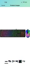 iBUYPOWER Gaming Chimera KM7 RGB Keyboard  Mouse Combo Brand New  Never Open 