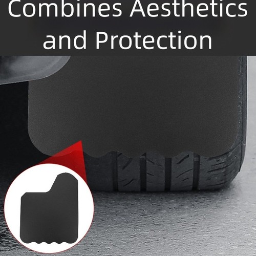 4 Piece Mudflaps for Truck SUV Car Protection Against Mud Rain and Road Debris - Picture 4 of 16