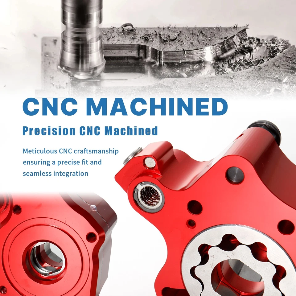 Bomba de aceite motor M8 compatible con Touring Softail Electra Glide Heritage 18-up Foto 4 de 4