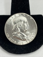 1963 50C Franklin Half Dollar