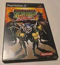 Teenage Mutant Ninja Turtles 3: Mutant Nightmare (PlayStation 2, PS2) No Manual