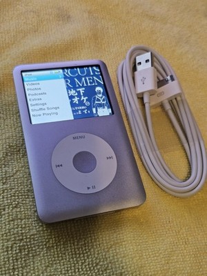 Apple iPod Classic 6th Gen 80GB Silver – New Battery, Tested