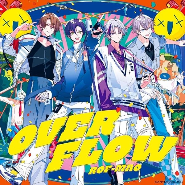 (JAPAN) 1st full album CD ROF-MAO Overflow JP