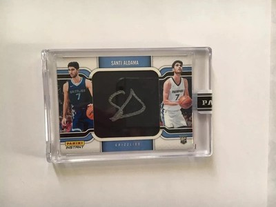 2021-22 PANINI NBA INSTANT ICON & ASSOCIATION #IA30 RC SANTI ALDAMA #3 of 10  