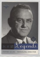 2001-02 Upper Deck Legends Frank Selke #62 0a3