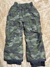 Iceburg Outerwear Kids 4/5 Camouflage Snow Pants Insulated Winter Ski Snowboard