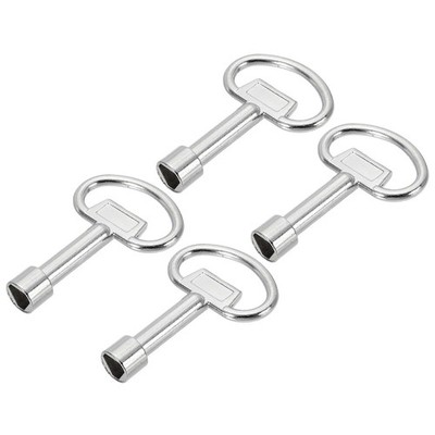 3''x1.8'' Triangle Spanner Key, 4Pcs Universal Triangular Cabinet Keys