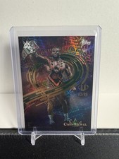 2025 Topps WWE Universe - Big E #IIM-15 International Impact Green Electric /99