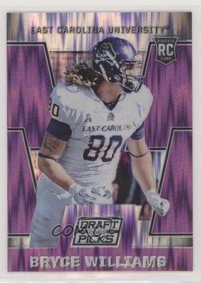 2016 Panini Prizm Collegiate Draft Picks Purple Flash 43/99 Bryce Williams z6b