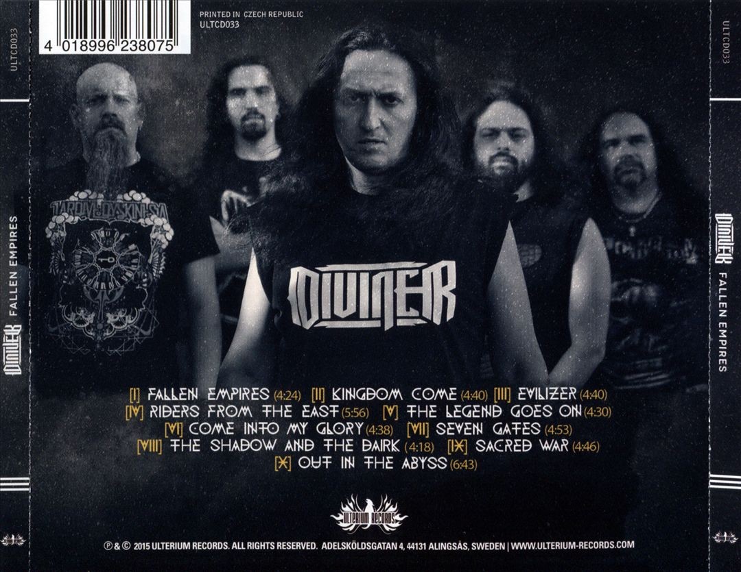 Diviner Fallen Empires New Cd