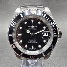 Invicta Pro Diver Automatic Watch Men 40mm Black Dial Steel Date 8926 Round Runs