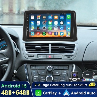 DAB+ Für Opel Mokka 2012-2016 Buick ENCORE 2013 Autoradio Android 15.0 NAVI +KAM