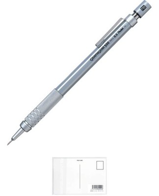 Pentel Graph Gear 500 0,5 mm Pg515 Druckbleistift + Kunstbedarf Postkarte A