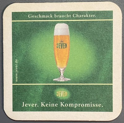Jever Pilsener  Denkspiel        Bierdeckel /Bierfilzl     (O5-33-16)