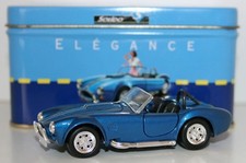 SOLIDO 1/43 SCALE DIECAST MODEL - AC COBRA 1965 - BLUE