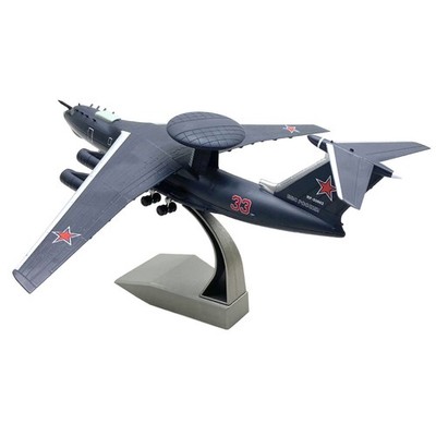 1/200 Scale A-50U Mainstay AWACS Alloy Diecast Aircraft Model Toy Gift