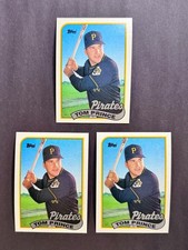 1989 Topps Baseball TOM PRINCE 3 Card Lot!!!
