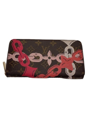 Louis Vuitton Long Wallet Zippy Monogram Bay Print BRW PVC Ladies' Used