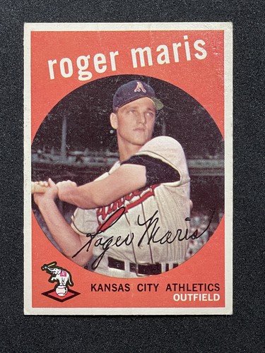 Roger Maris #202 1959 Topps card