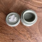 Wedgwood Sage Green Jasperware Trinket Box — photo 2