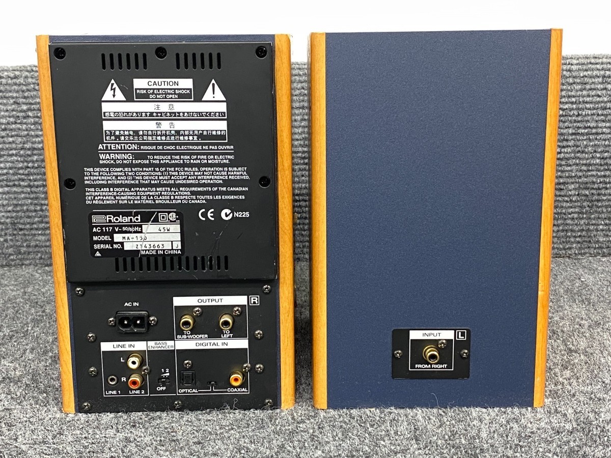 Roland Edirol MA-15D 192kHz Digital Stereo Micro Monitor Speakers