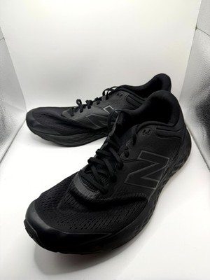 New Balance 520v7 M520LK7 Mens 15 D Sneaker Black Silver Low Top Running Shoes